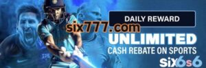 Unlimited cash rebate on sports - six6s live